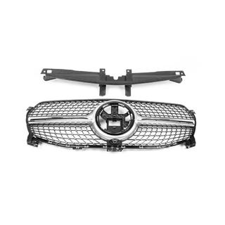 Parrilla delantera Diamond Silver (para Base 2018-2023) Mercedes GLE W167 2018- foto 1