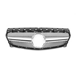 Parrilla Delantera (2017-2019, AMG Silver) Mercedes CLA C117 2013-2019 foto 2