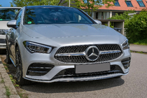 Mercedes CLA C118 2019- Parrilla Delantera Diamond Silver (para 2019-2022) foto 1