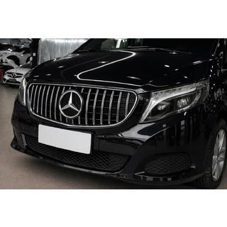 Parrilla Delantera GT Panamericana Cromo (2019-2023 para V-class) Mercedes Vito/V-class W447 2014- foto 1