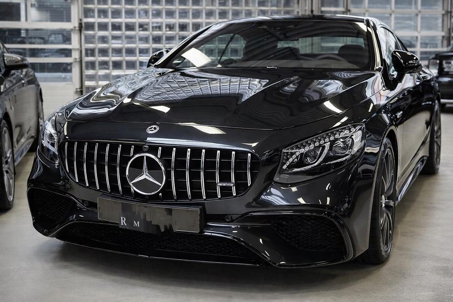 Mercedes S-class C217 Coupe 2014-2020 Parrilla frontal BRB (2018-2021, para COUPE S63) Image