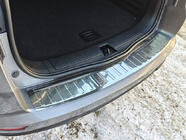 Renault Talisman 2015-2022 Protector de parachoques trasero Carmos (SW, acero inoxidable) foto 3