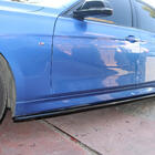 BMW 3 Series F30/F31 2012-2019 Cubiertas de estribos EuroCap (para faldones M-Sport, negro brillante) foto 5