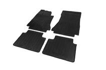 Alfa Romeo Giulia 2016-2022 Alfombrillas de goma Stingray negras (4 uds) foto 2