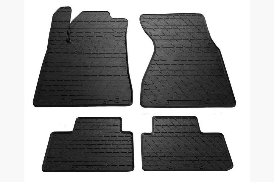 Audi A8 2002-2009 Alfombrillas de goma Stingray (4 uds) Image