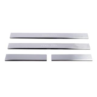 Cubierta de estriberas Carmos (4 uds, acero inoxidable) V-2 Mazda 6 2003-2008 foto 2