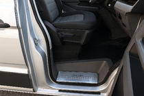 Volkswagen Crafter 2006-2016 Cubiertas de umbral interior (Carmos V1) 3 uds, Carmos - acero turco foto 1