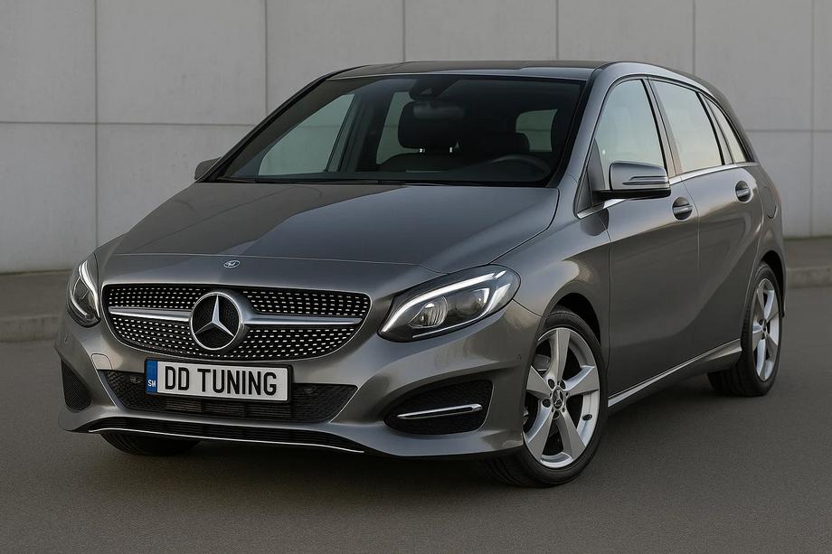 Mercedes B-class W246 2011-2018 Parrilla Delantera Diamond Silver (2015-2018) Image