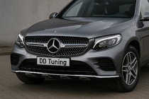 Mercedes GLC X253 2015-2022 Parrilla Delantera Diamond Silver (2015-2019) Sin soporte para cámara foto 1