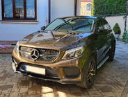 Mercedes GLE coupe C292 2015-2019 Parrilla frontal tuning (Diamond Black) foto 2