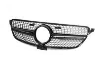 Mercedes GLE coupe C292 2015-2019 Parrilla frontal tuning (Diamond Black) foto 5