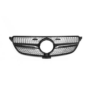 Parrilla frontal tuning (Diamond Black) Mercedes GLE coupe C292 2015-2019 foto 4