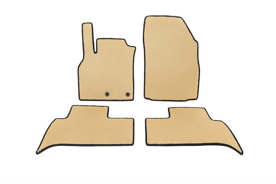 Renault Scenic/Grand 2009-2016 Alfombrillas EVA (Beige) Image