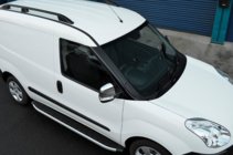 Opel Combo 2012-2018 Cubiertas de Espejos (2 uds, Acero Inoxidable) OmsaLine - Acero Inoxidable Italiano foto 5
