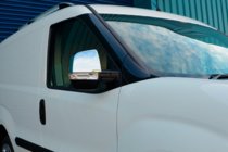 Opel Combo 2012-2018 Cubiertas de Espejos (2 uds, Acero Inoxidable) OmsaLine - Acero Inoxidable Italiano foto 6