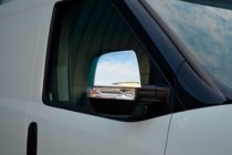 Opel Combo 2012-2018 Cubiertas de Espejos (2 uds, Acero Inoxidable) OmsaLine - Acero Inoxidable Italiano foto 1