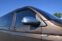Volkswagen T6 2015-2024 Cubiertas de Espejos (2 uds, Acero Inoxidable) OmsaLine - Acero Inoxidable Italiano foto 1