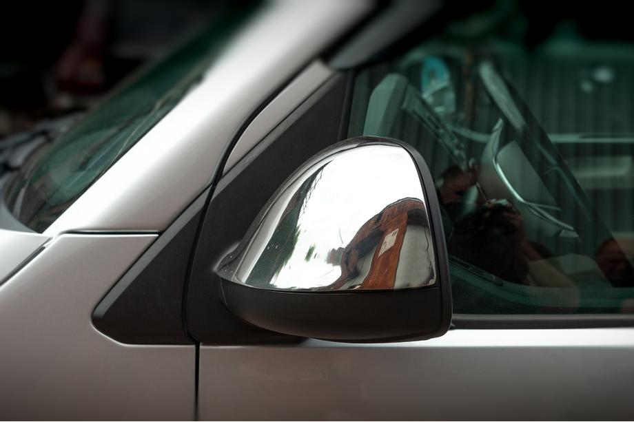 Volkswagen T6 2015-2024 Cubiertas de Espejos (2 uds, Acero Inoxidable) Foto 6