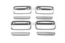 Toyota Land Cruiser 90 Prado 1996-2002 Cubiertas Cromadas para Manijas de Puerta (8 uds, Plástico) foto 2