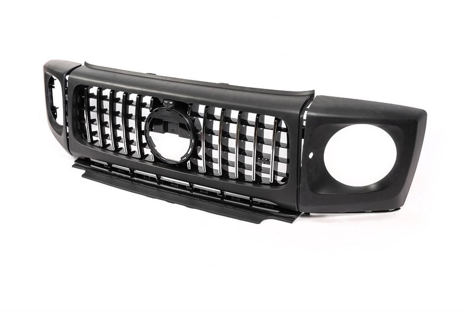 Mercedes G class W463 2018-2024 Parrilla y Cubiertas de Faros G63 Foto 5
