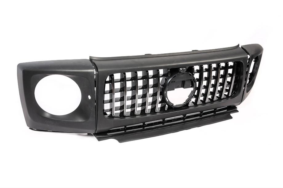 Mercedes G class W463 2018-2024 Parrilla y Cubiertas de Faros G63 Foto 3