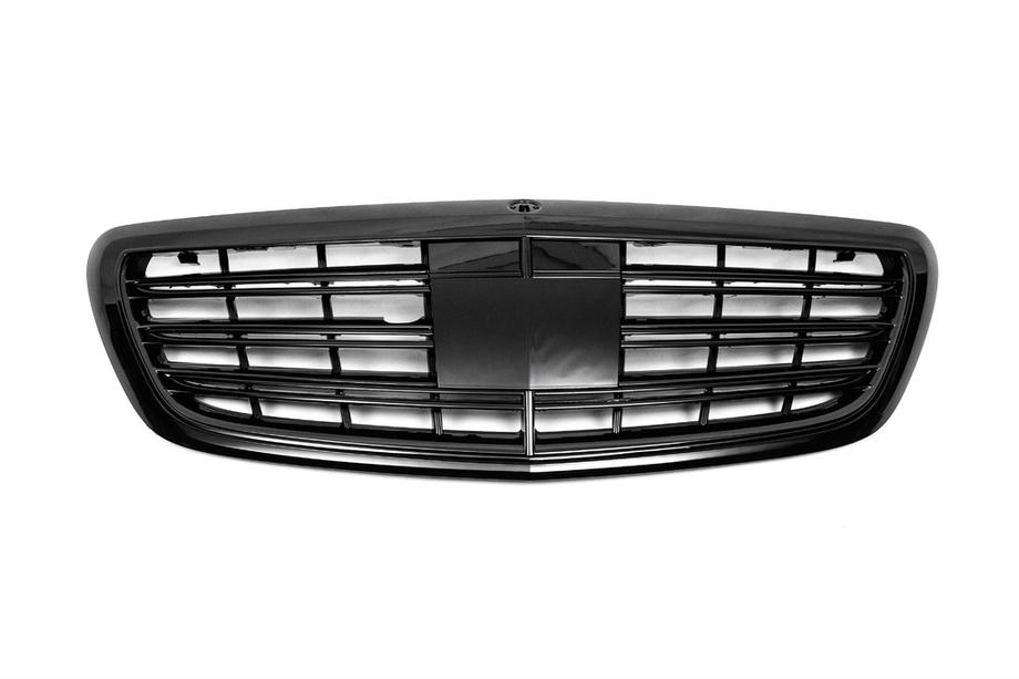 Mercedes S-class W222 2013-2022 Parrilla frontal AMG Black Image