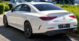 Mercedes CLS C257 2018- Difusor trasero con salidas de escape (Diseño GT53) foto 1