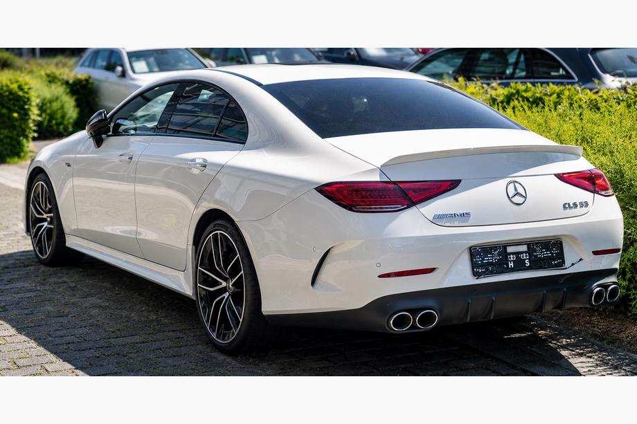 Mercedes CLS C257 2018- Difusor trasero con salidas de escape (Diseño GT53) Image