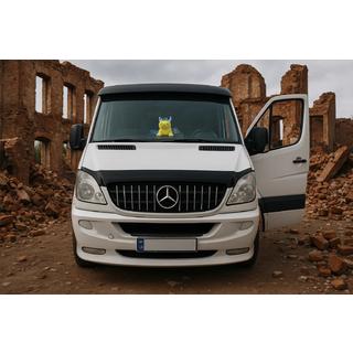Parrilla Delantera GT Panamericana Cromo (2006-2013) Mercedes Sprinter W906 2006–2018 foto 2
