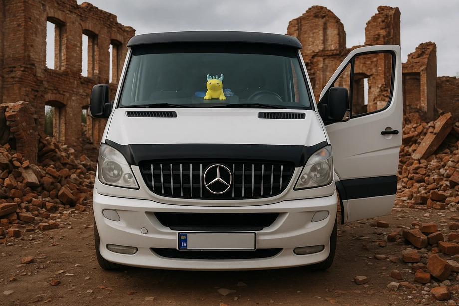 Mercedes Sprinter W906 2006–2018 Parrilla Delantera GT Panamericana Cromo (2006-2013) Foto 2