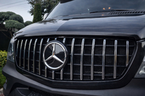 Mercedes Sprinter W906 2006–2018 Parrilla Delantera GT Panamericana Cromo (2013-2018) foto 2