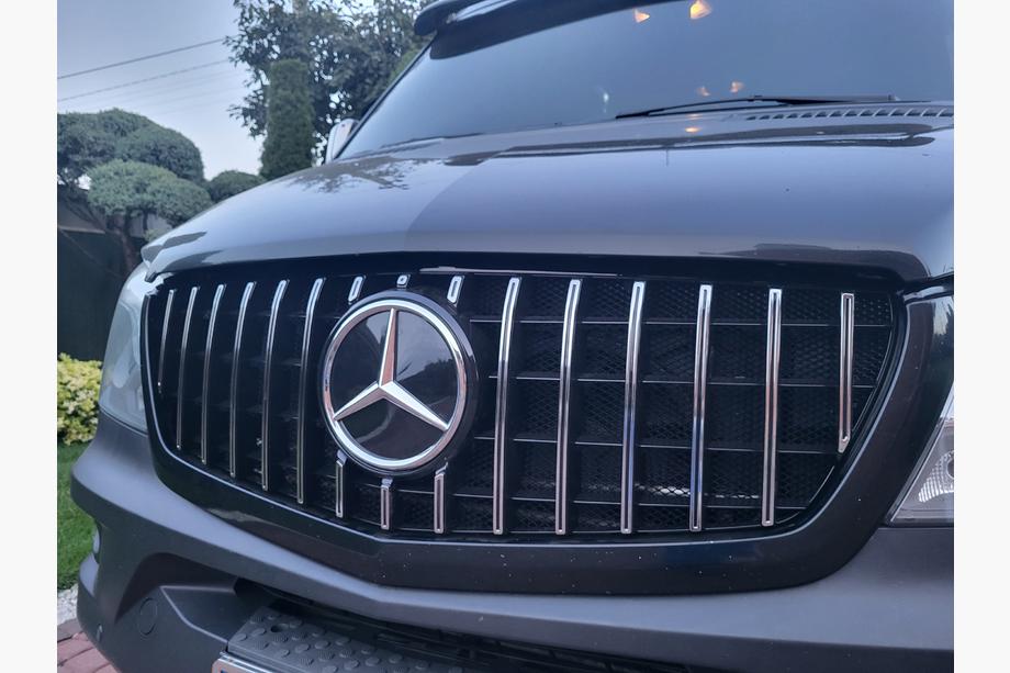 Mercedes Sprinter W906 2006–2018 Parrilla Delantera GT Panamericana Cromo (2013-2018) Foto 10