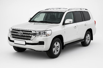 Toyota Land Cruiser 200 2007-2021 Barras de Techo Diseño Original Grey (2 uds) foto 1
