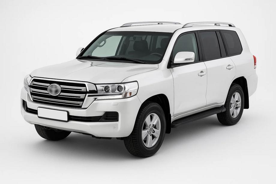 Toyota Land Cruiser 200 2007-2021 Barras de Techo Diseño Original Grey (2 uds) Image