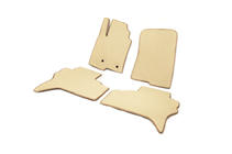 Mitsubishi Pajero Wagon IV 2006-2021 Alfombrillas EVA (Beige) foto 2