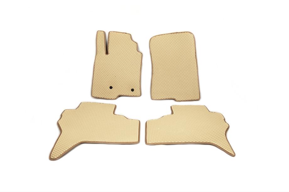 Mitsubishi Pajero Wagon III 1999-2006 Alfombrillas EVA (Beige) Image
