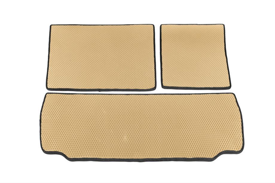 Toyota Sequoia 2007-2022 Alfombrillas de maletero (EVA, beige) Image