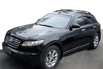 Infiniti FX 2008-2012 Deflectores de Ventana (4 uds, HIC) foto 1