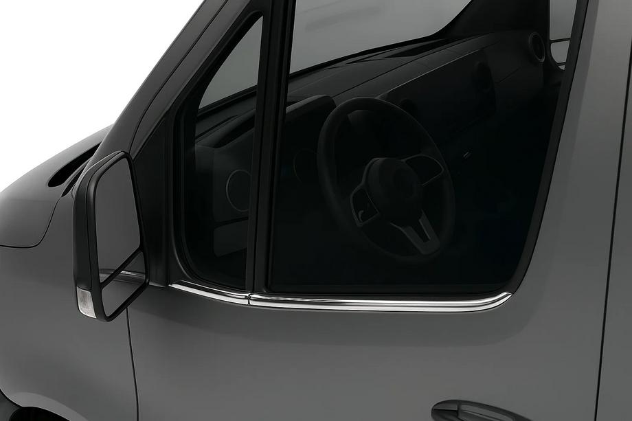 Mercedes Sprinter W907/W910 2018- Molduras de Ventanas (4 uds, Acero Inoxidable) Image