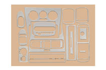 Seat Toledo 2000-2005 Cubiertas de Panel de Salpicadero Aluminio foto 4