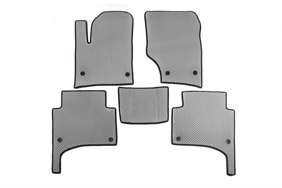 Volkswagen Touareg 2002–2010 Alfombrillas EVA (Gris) Image