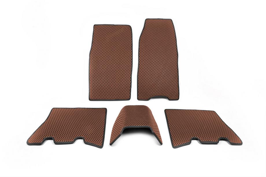 Jeep Grand Cherokee WJ 1999-2004 Alfombrillas EVA (rojo ladrillo) Foto 1