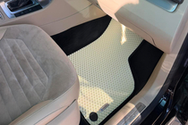 Volkswagen Passat B7 2012-2015 Alfombrillas EVA (EU, Beige) foto 2