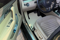 Volkswagen Passat B7 2012-2015 Alfombrillas EVA (EU, Beige) foto 1