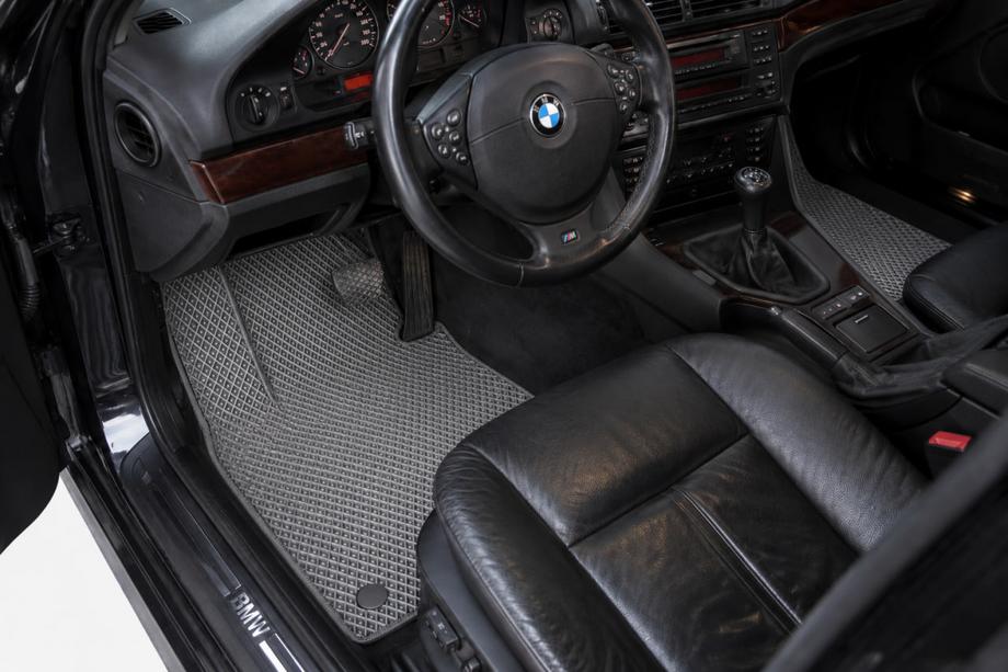 BMW 5 Series E39 1996-2003 Alfombrillas EVA (Gris) Image