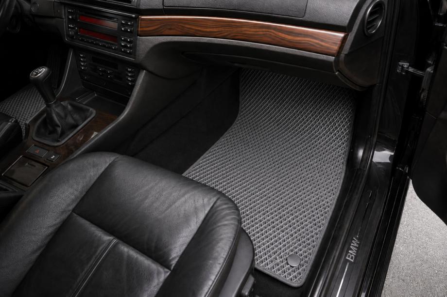 BMW 5 Series E39 1996-2003 Alfombrillas EVA (Gris) Foto 2