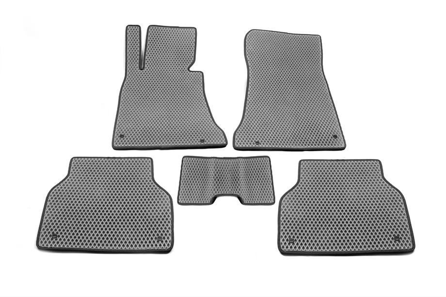 BMW 5 Series E39 1996-2003 Alfombrillas EVA (Gris) Foto 4