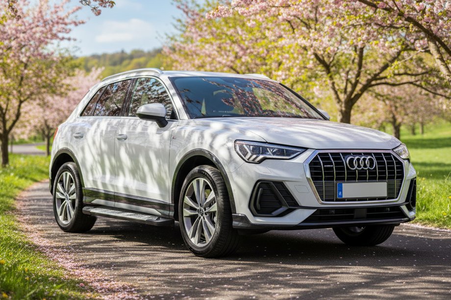 Audi Q3 2019–2025 Estribos laterales Allmond Grey (2 uds., aluminio) Image