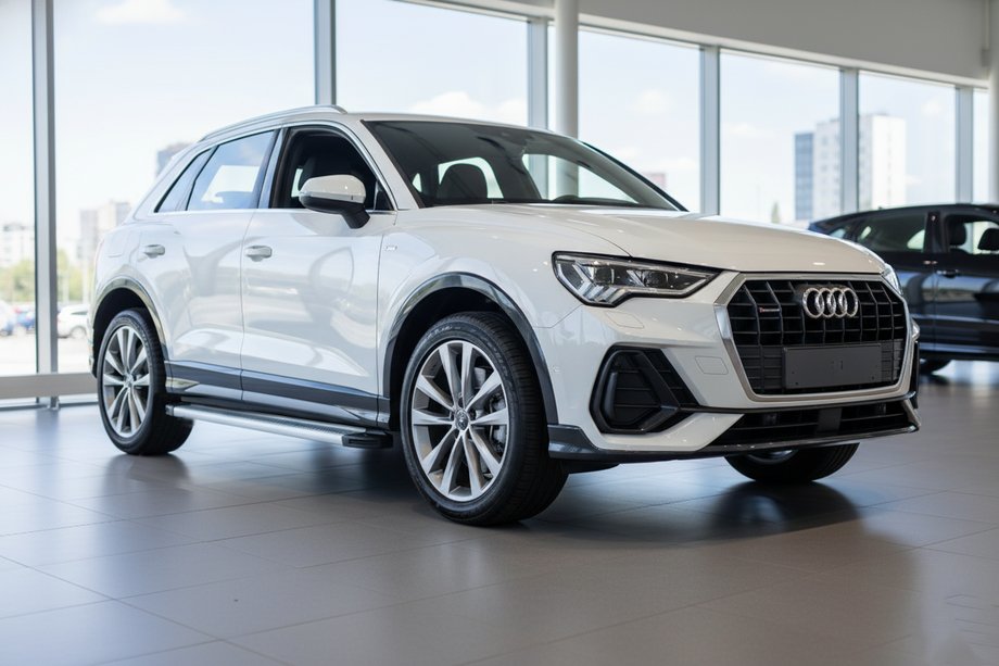 Audi Q3 2019–2025 Estribos Laterales Maya V2 (2 uds., Aluminio) Image