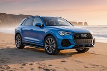 Audi Q3 2019–2025 Estribos Laterales Maya Blue (2 uds., Aluminio) foto 1